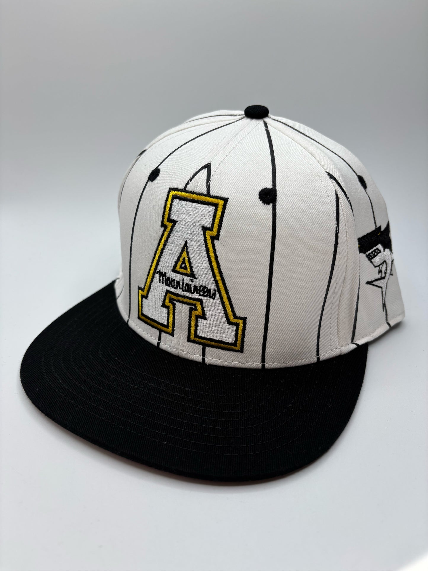 Appalachian State Black Pinstripe Snapback