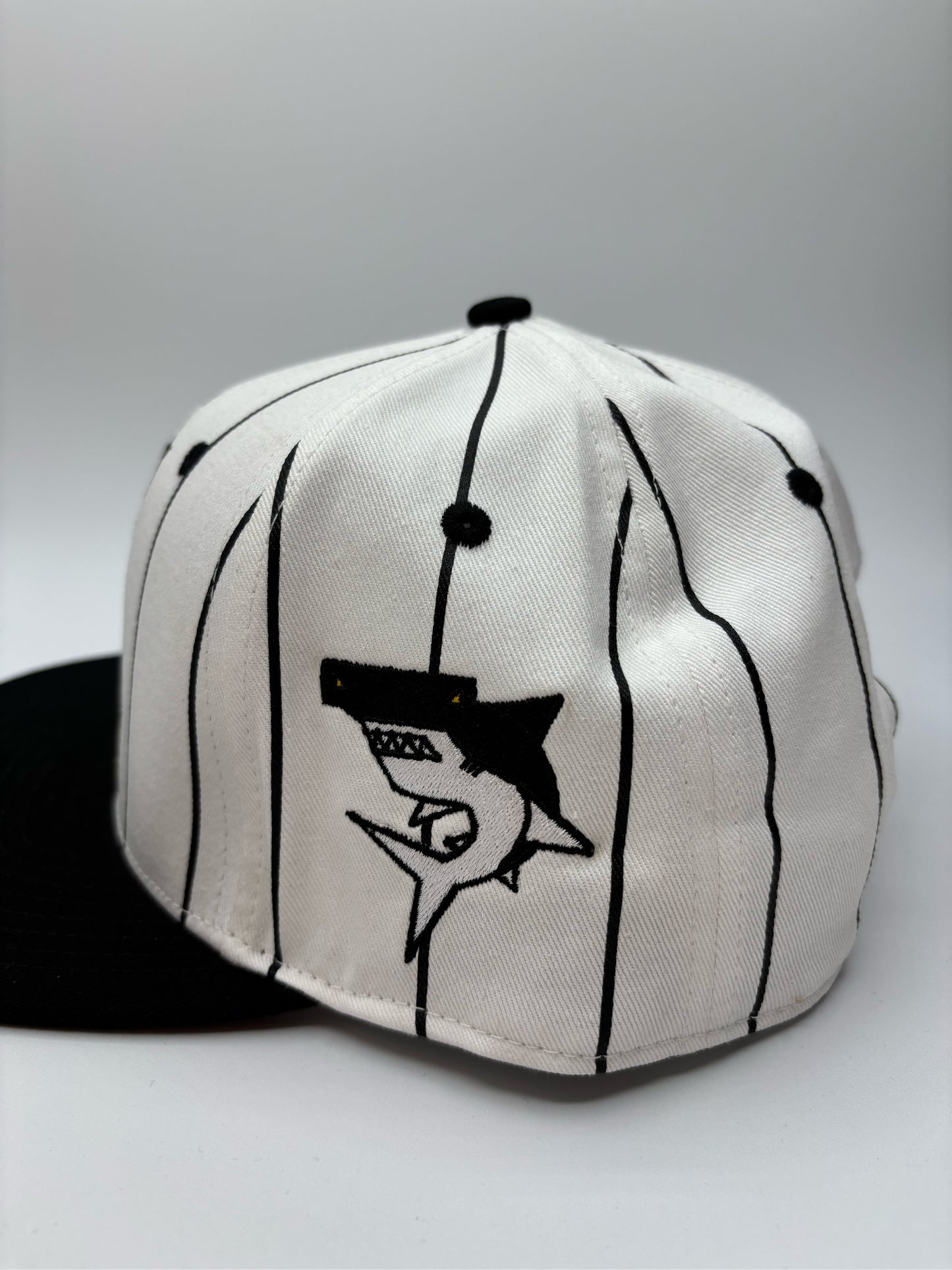 Appalachian State Black Pinstripe Snapback