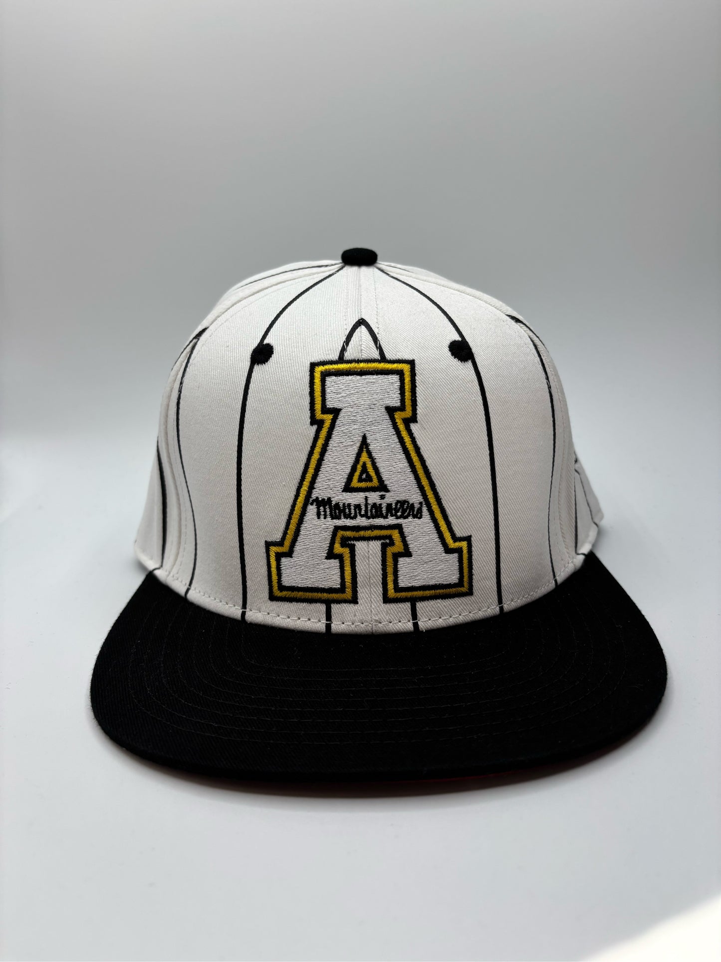 Appalachian State Black Pinstripe Snapback